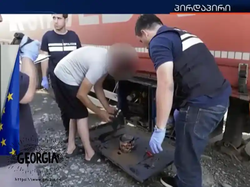 задержание двух граждан Украины, у которых был обнаружен гексоген